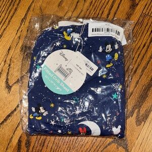 Little Sleepies Bamboo Disney Navy Blue Mickey & Friends Crib Sheet NWT!!!